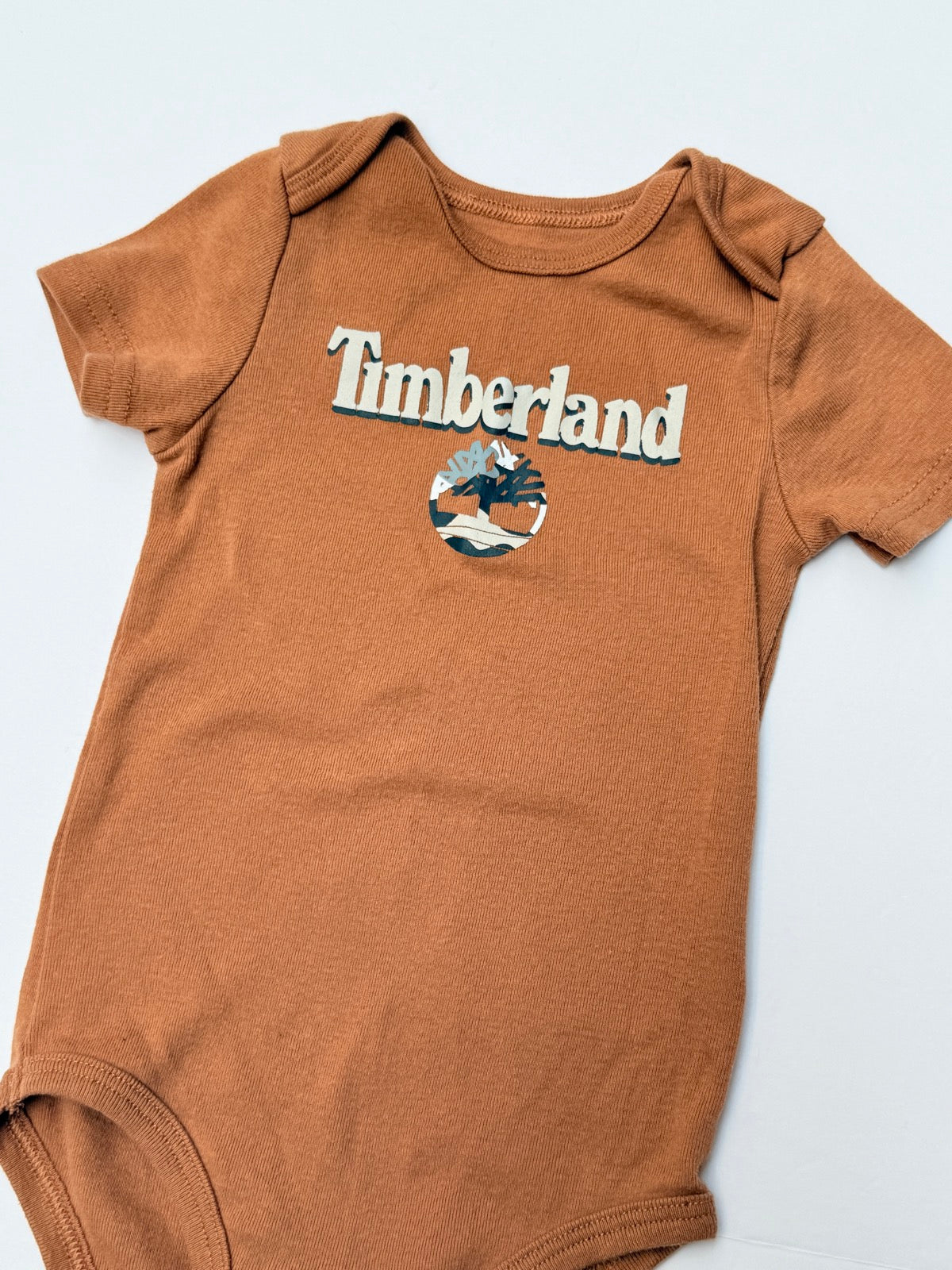 Timberland White Embossed Logo 3PC Set 12M