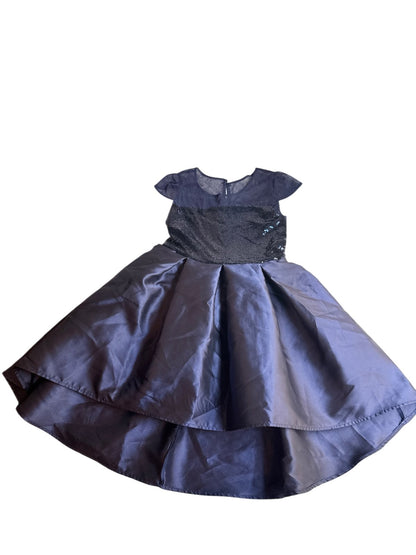 btween Navy Sequin Hi-Low Dress Size 10