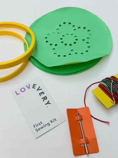 Lovevery First Sewing Kit Toddler Toy