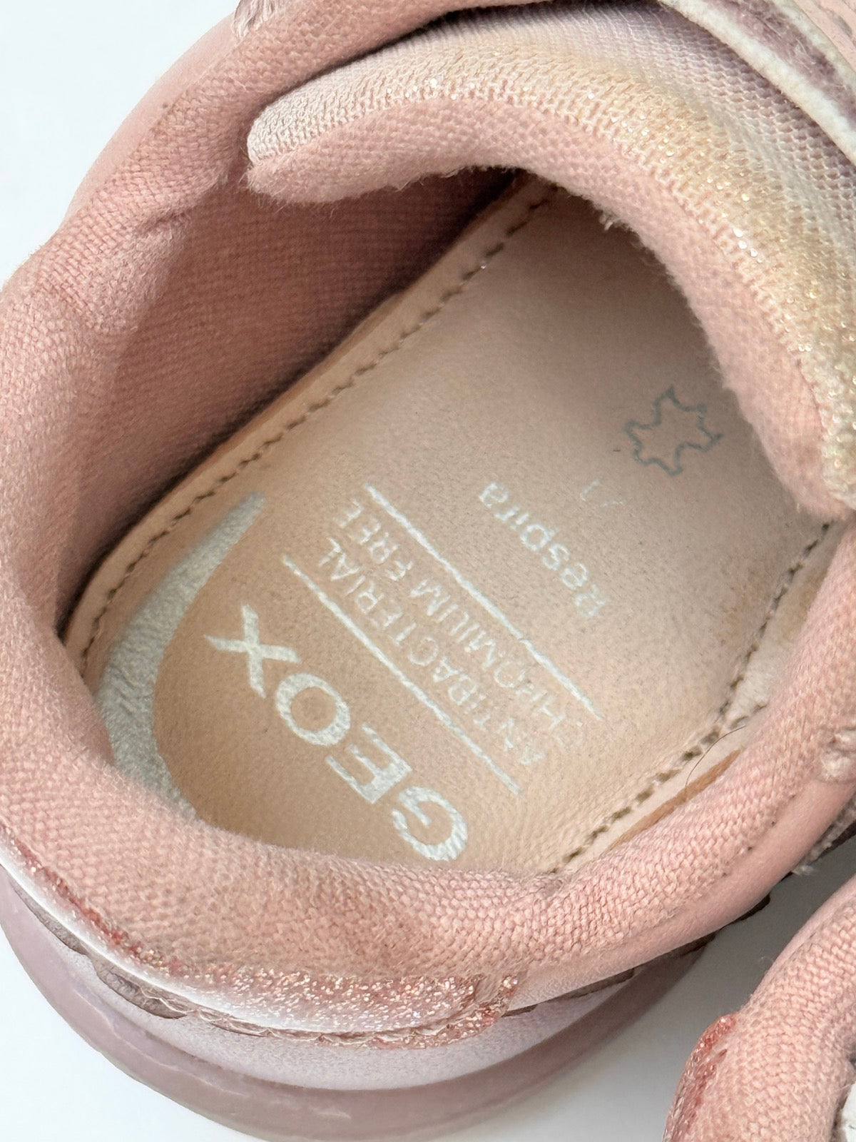 Geox B Zapito A Old Rose Sneaker Boot Size 5.5
