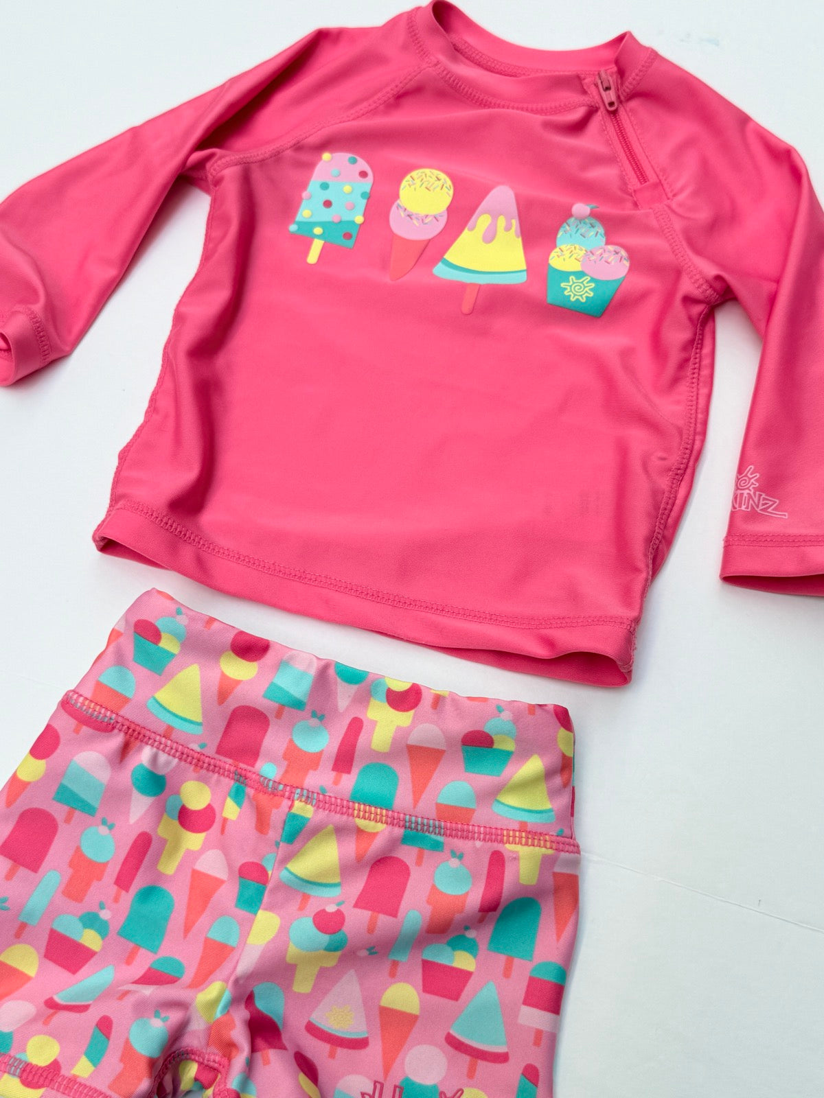 UV Skinz Ice Cream Rash Guard Set 12-18M