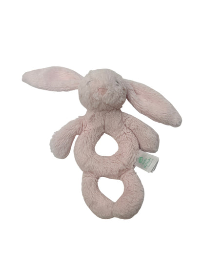 Jellycat Baby Bashful Bunny Ring Rattle Pink