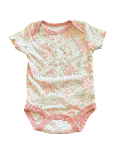 Chickpea Floral Bodysuit 6-9M