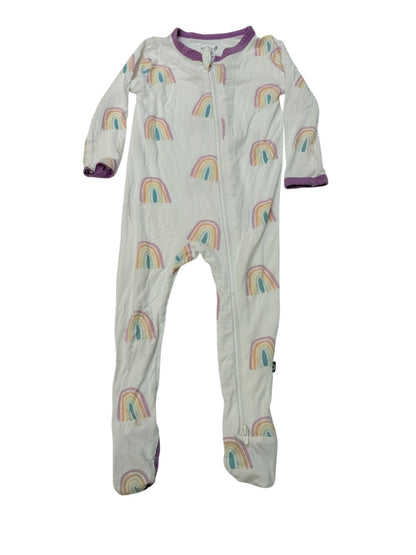 Kyte Baby Rainbow Footed Sleeper 6-12M
