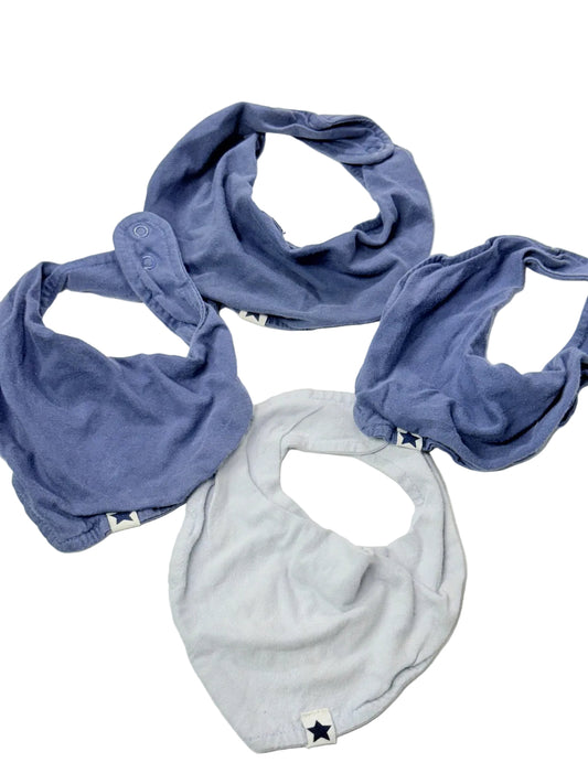 Bavoir bandeau bleu gris inconnu Taille Unique