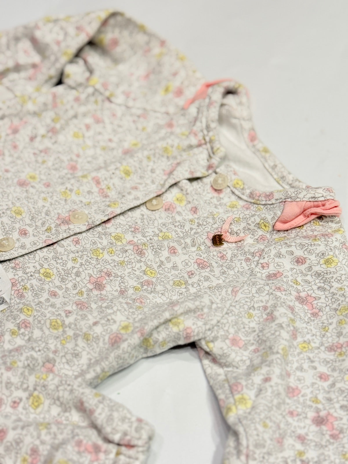 Dear Baby Floral Two-Piece Set 12M