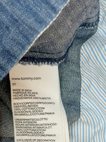 Tommy Hilfiger Denim Cargo Pocket Dress 2T
