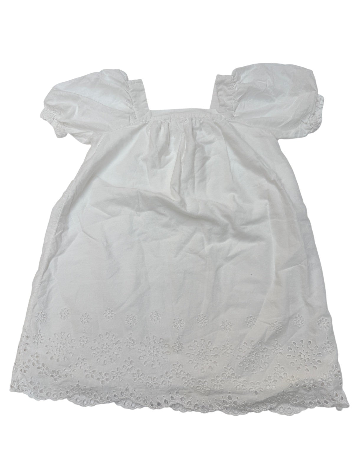 GapKids White Eyelet Dress Size 6/7