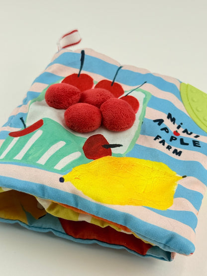Manhattan Toy Mini Apple Farm Soft Activity Book