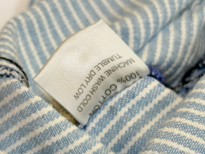 Hey Gang Hickory Stripe Overalls Size 2-3
