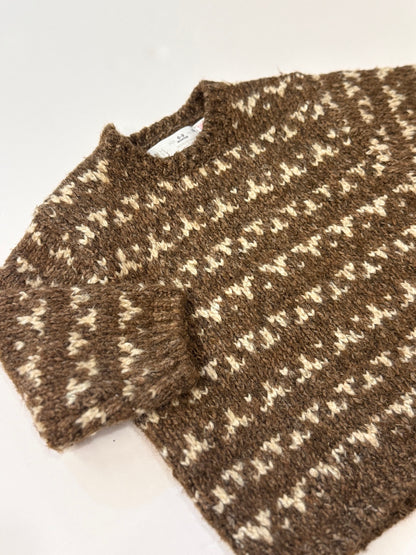 Zara Fair Isle Knit Sweater 6-9M