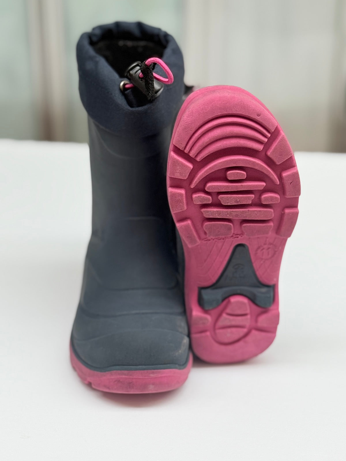 Kamik Navy Pink Winter Snow Boots Size 11
