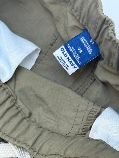 Old Navy Olive Cargo Pants 3T