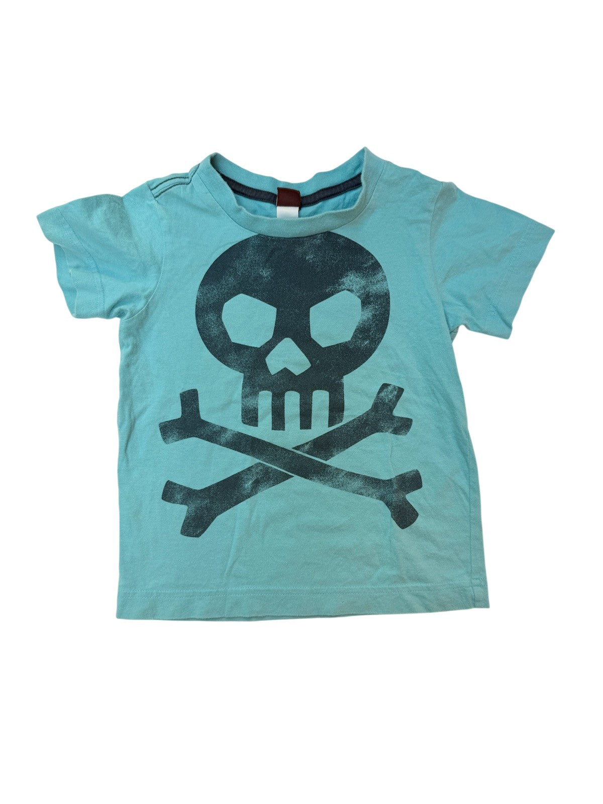 Tea Collection Skull Crossbones Tee Size 3