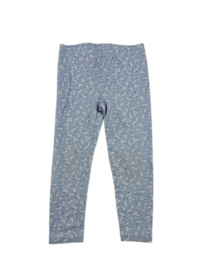 Rococo Floral Blue Leggings Size 3-4