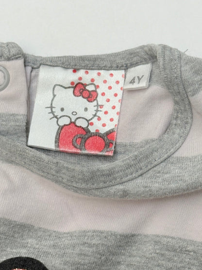 Hello Kitty Striped Long Sleeve T-Shirt 4Y