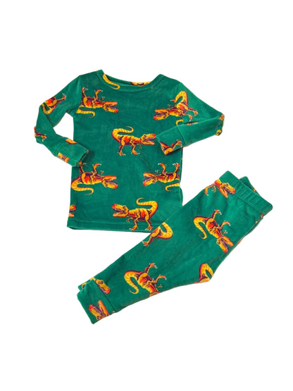 Cat & Jack Dinosaur Fleece Pajama Set 12M