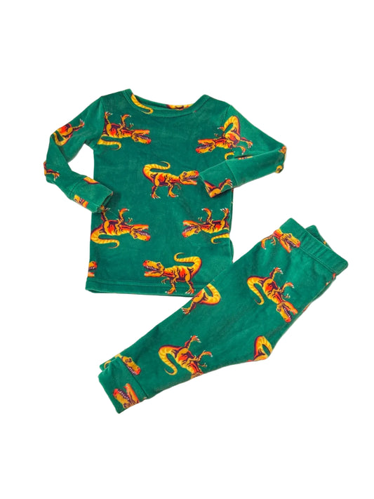 Cat & Jack Dinosaur Fleece Pajama Set 12M