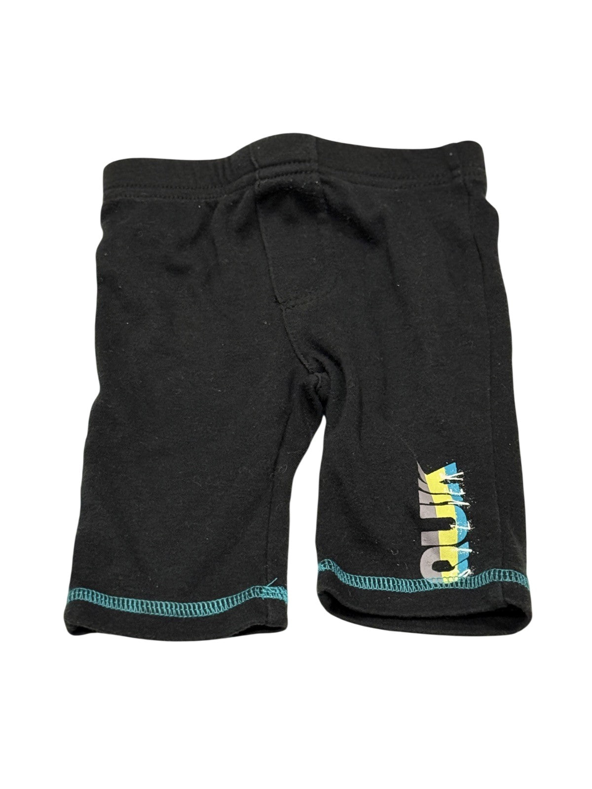 Quiksilver Black Graphic Pants 0-3M
