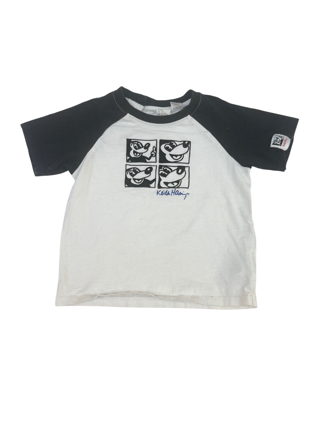 H&M Keith Haring Raglan T-Shirt 2T