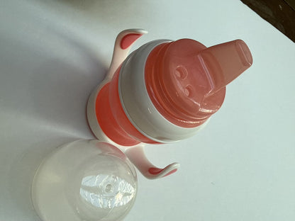 Munchkin Sippy Cup 4oz Pink Trainer
