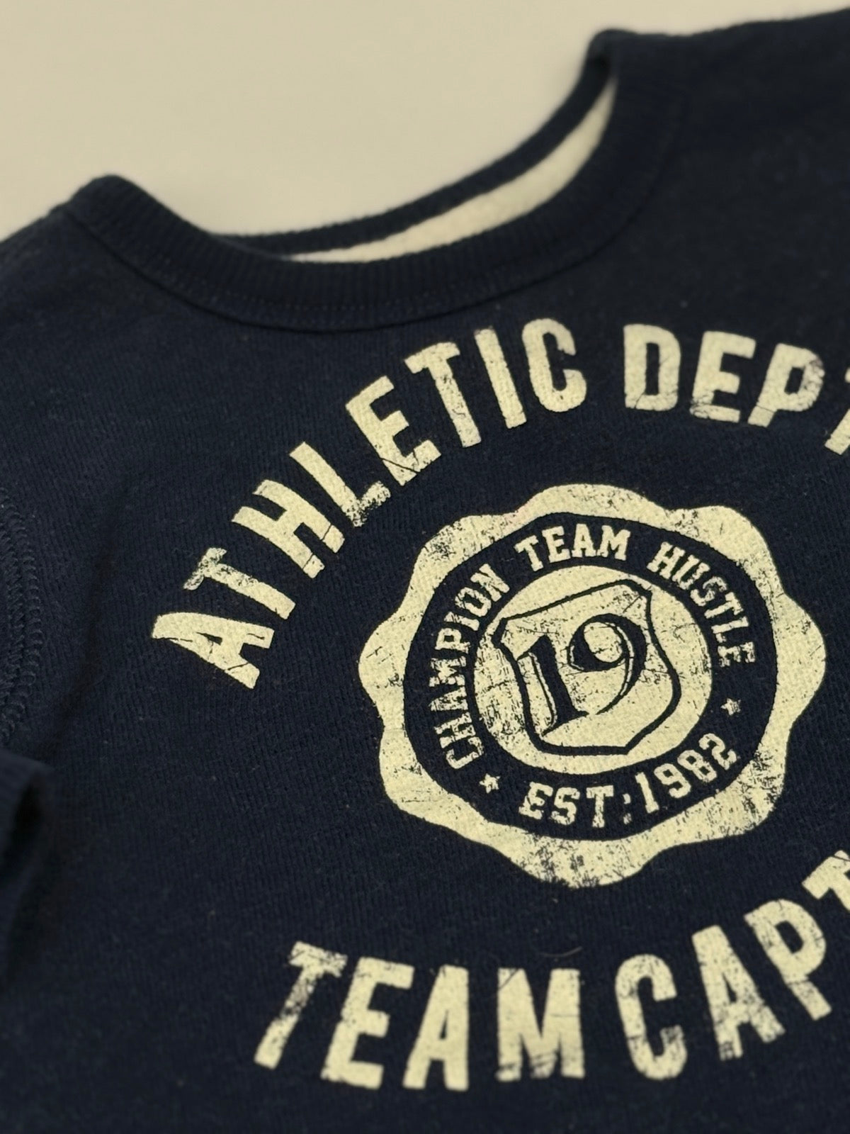 Carter's Athletic Dept Team Captain Sweatshirt 6M