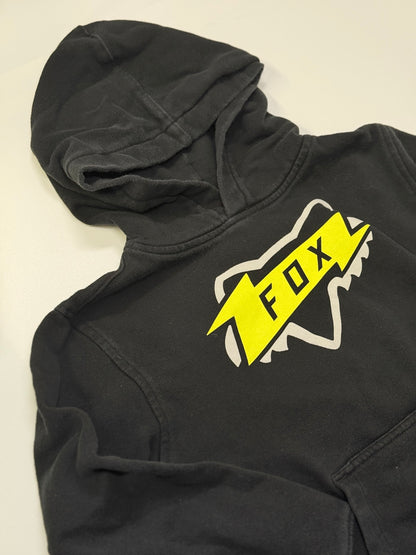 Fox Racing Black Graphic Hoodie 8-10Y