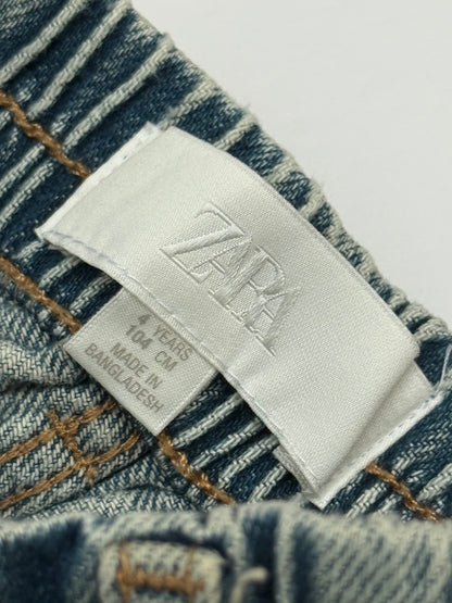 Zara Light Wash Denim Jeans 4T