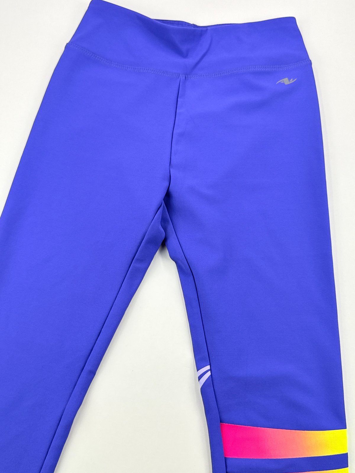 Athletic Works Blue Capri Leggings 10-12