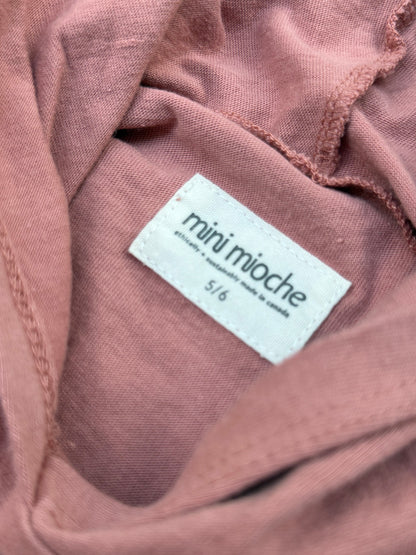 Mini Mioche Pink Hoodie Size 5 6