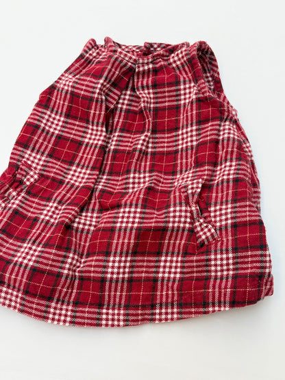 Carter's Plaid Flannel Dress 3M