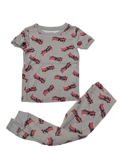Old Navy Firetruck Pajamas Size 3T
