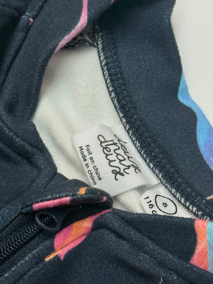 Deux Par Deux Unicorn Print Base Layer Size 6