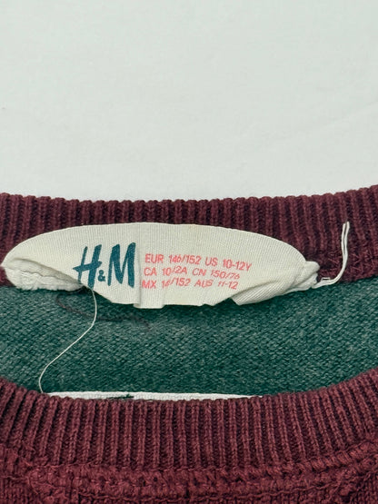 H&M Striped Crewneck Sweater Size 10-12