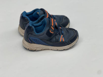 Stride Rite Navy Orange Sneakers Size 8