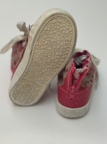 Gabby's Dollhouse Pink High-Top Sneakers Size 9