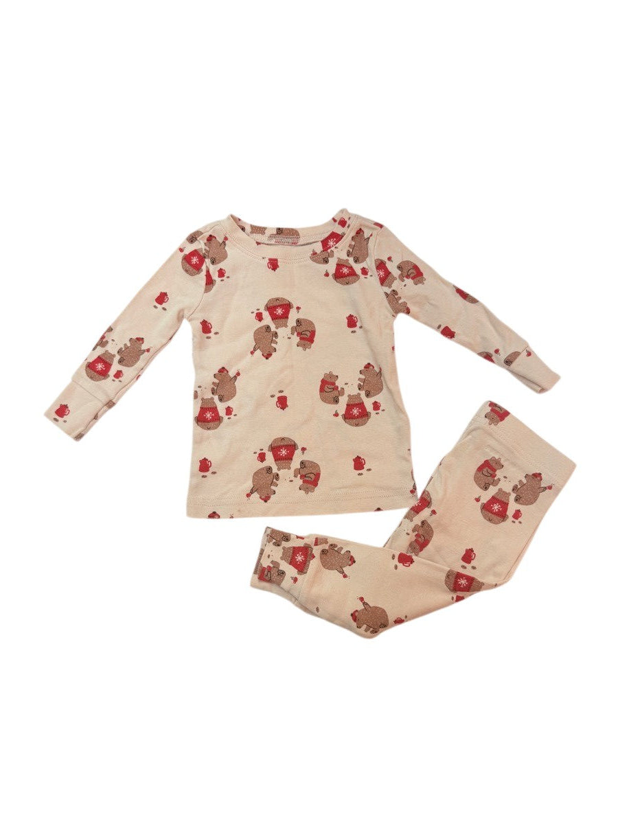 Old Navy Bear Pajama Set 6-12M