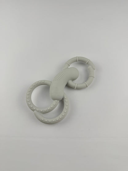 Dr. Brown's Sloth Silicone Teether Gray