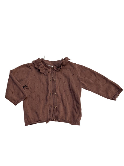 H&M Pointelle Knit Cardigan 6M