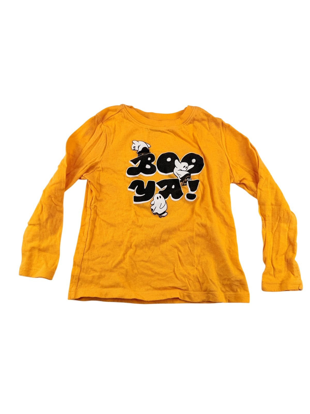 Old Navy Boo Ya Ghost Long Sleeve T-Shirt 4T
