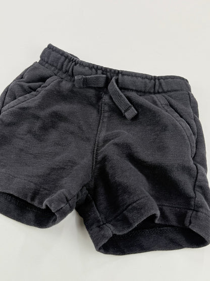 Zara Gray Drawstring Shorts 12-18M