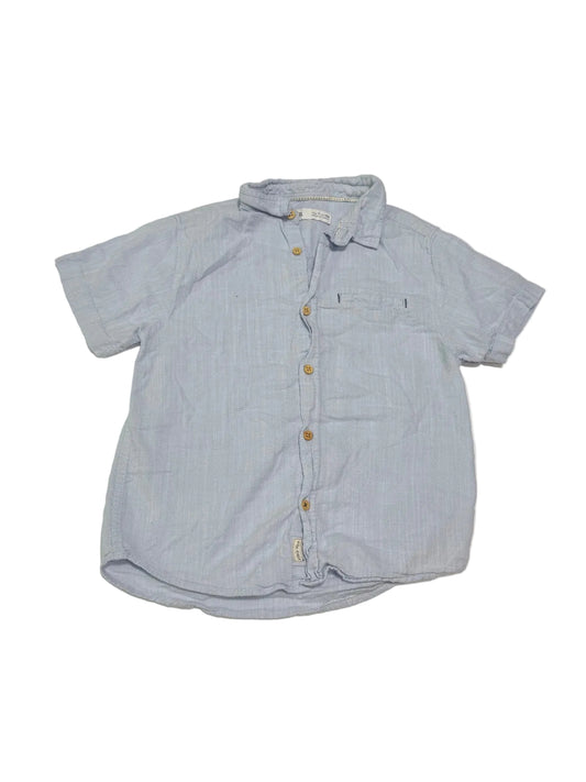 Zara Light Blue Button Shirt Size 7