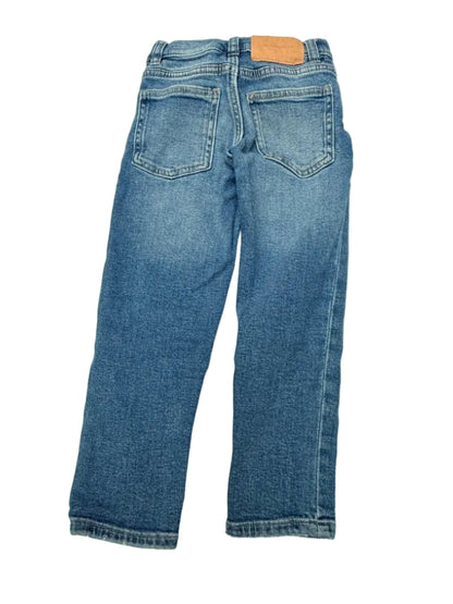 Zara Medium Wash Straight Jeans Size 6Y