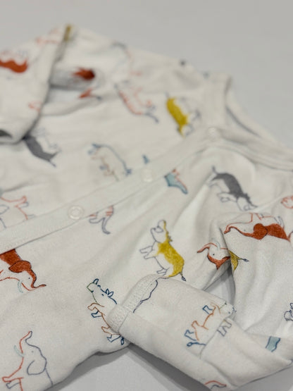 Carter's Animal Print Footed Sleeper Newborn