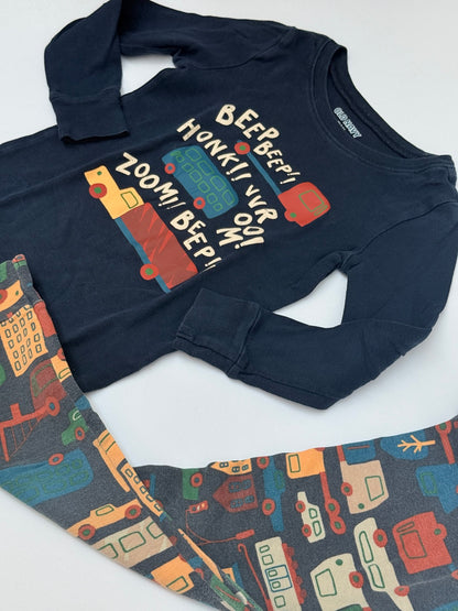 Old Navy Vehicles Long Sleeve Tee Set 3T