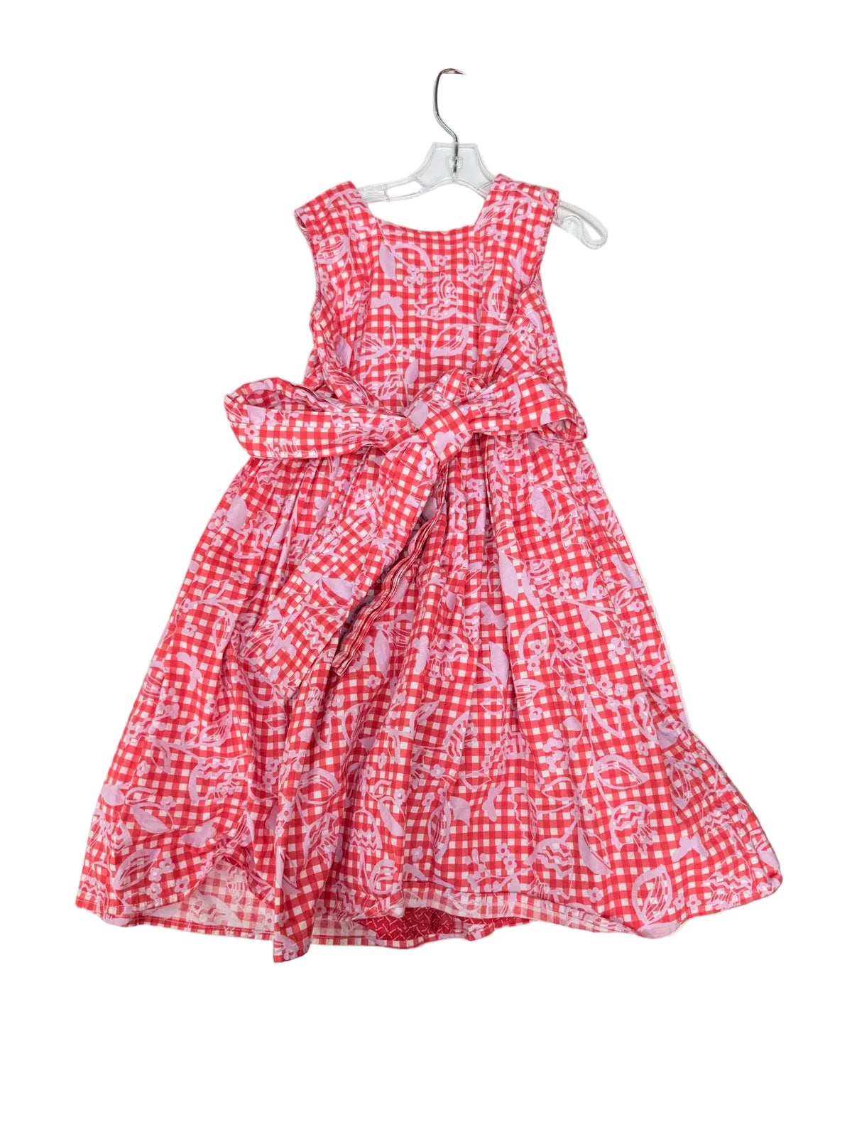 Redfish Kids Gingham Print Dress Size 5