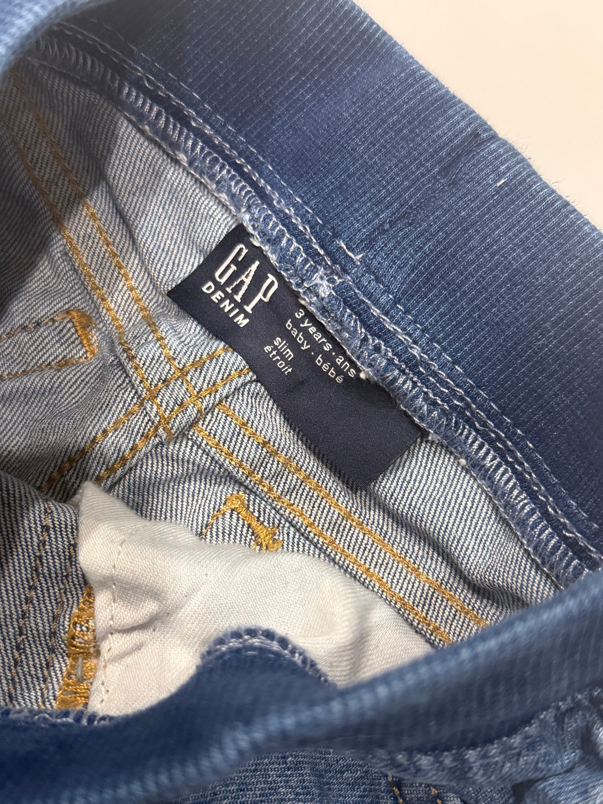 Gap Denim Slim Pull-On Jeans 3T