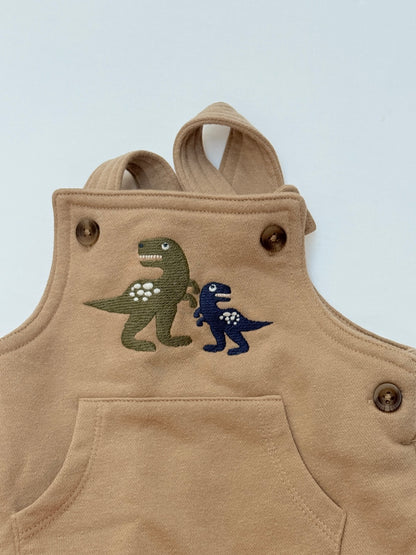 Bundles Baby Place Dinosaur Overalls 9-12M