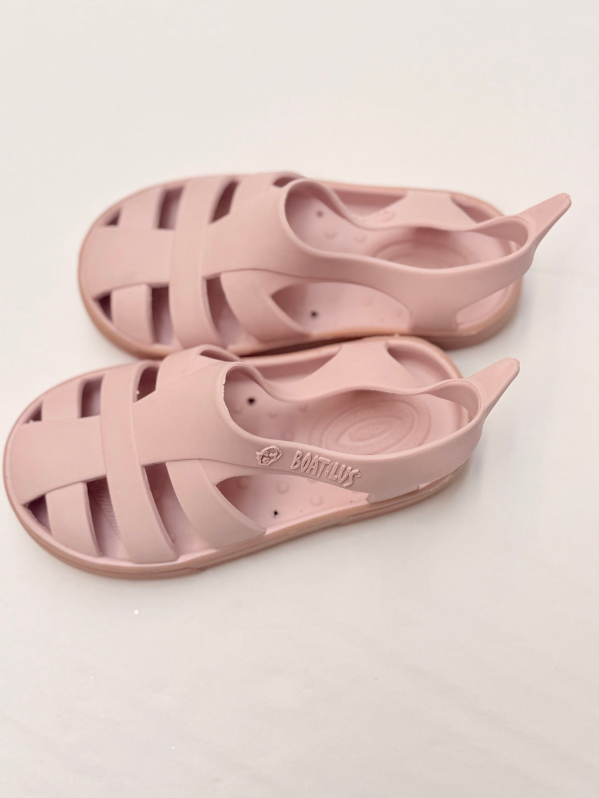 Boatilus Pink Jelly Sandals Size 6T US6