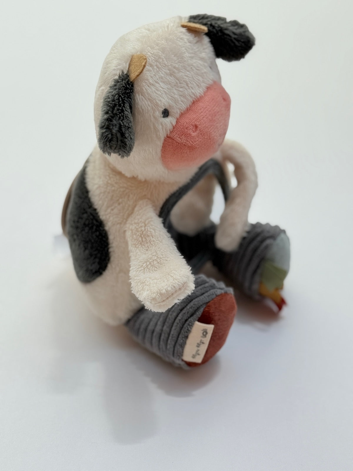 Itzy Ritzy Cow Activity Plush Baby Toy
